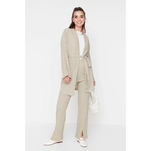 Trendyol Two-Piece Set - Beige - Relaxed fit