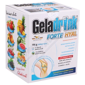 Geladrink Geladrink forte HYAL nápoj 7 príchuťou 14 x 14 g