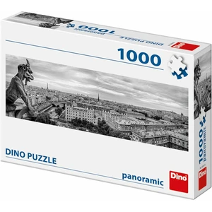 DINO Panoramic puzzle 1000 dílků CHRLIČ V PAŘÍŽI