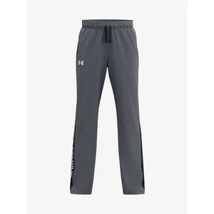 Under Armour BRAWLER 2.0 PANTS Chlapecké tepláky 1361708-012 grey YXS