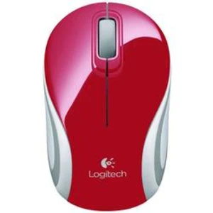 Irodai egér Logitech Wireless Mini Mouse M187, red