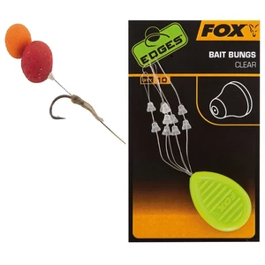 Fox zarážky edges bait bungs clear 10 ks
