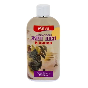 Milva Šampon na vlasy ženšen a chinin 200 ml