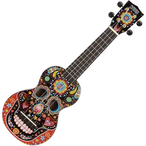 Mahalo MA1SK BK Ukulele soprano Skull Black