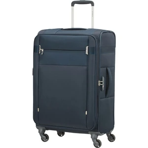 Samsonite Látkový cestovní kufr Citybeat EXP 67/73 l - tmavě modrá