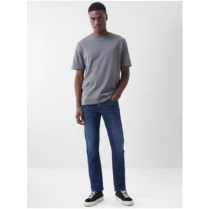 Tmavě modré pánské slim fit džíny Salsa Jeans - Pánské