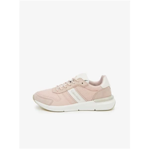 Light Pink Women's Leather Sneakers Calvin Klein - Women