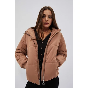 Short quilted jacket