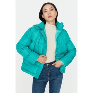 Trendyol Winter Jacket - Green - Puffer