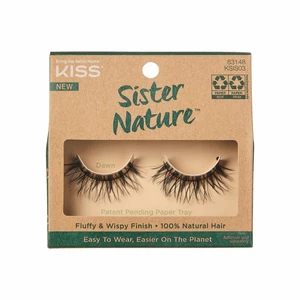 KISS Nalepovací řasy ECO přírodní Sister Nature Lash 1 pár Dawn