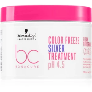 Schwarzkopf Professional BC Bonacure Color Freeze Silver maska neutralizující žluté tóny 500 ml