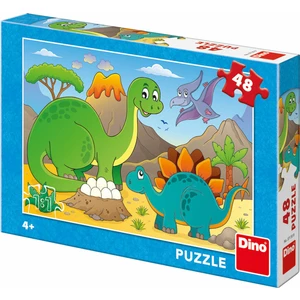 Dino Puzzle Dinosauři 48 dílků