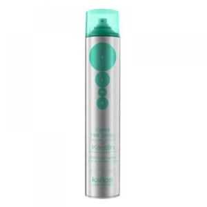 Kallos Keratin Hair Spray Extra Strong Hold mocno utrwalający lakier do włosów z keratyną 750 ml