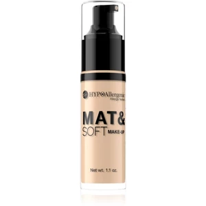 Bell Hypoallergenic Mat&Soft ľahký zmatňujúci make-up odtieň 04 Golden Beige 30 ml