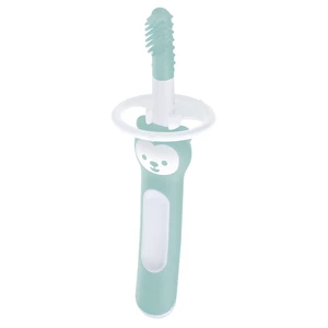 MAM Massaging Brush zubní kartáček pro děti 3m+ Turquoise 1 ks