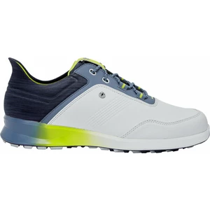 Footjoy Stratos Mens Golf Shoes White/Navy/Green 42