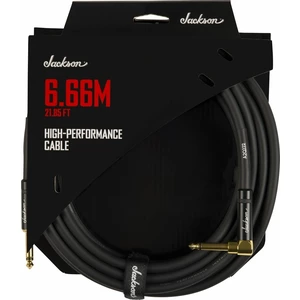 Jackson High Performance Cable Čierna 6,66 m Rovný - Zalomený