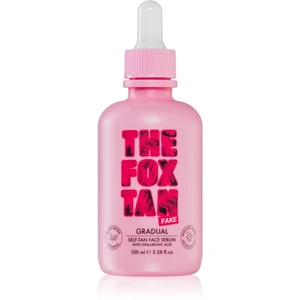 The Fox Tan Gradual samoopaľovacie kvapky na tvár 100 ml