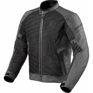 Rev'it! Jacket Torque 2 H2O Black/Grey L Giacca in tessuto