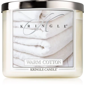 Kringle Candle Warm Cotton vonná svíčka I. 411 g