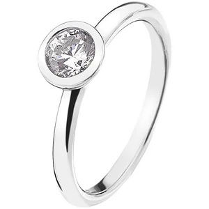 Hot Diamonds Stříbrný prsten Emozioni Scintilla Clear Innocence ER018 55 mm