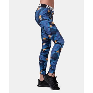 Nebbia Mid-Waist Ocean Power Leggings Ocean Blue M