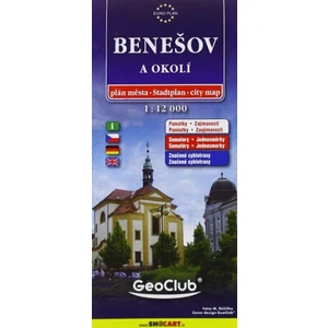 Benešov, Vlašim a okolí / plán 1:12T  SC