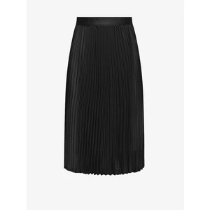 Only Black Women's Satin Pleated Skirt JDY Sarah - Women's