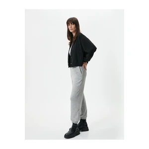 Koton Jogger Sweatpants with Elastic Waist and Pocket Detail