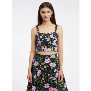 Orsay Black Women Floral Top - Women