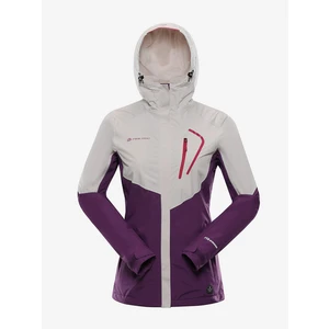 Women's jacket with membrane PTX ALPINE PRO IMPECA moonbeam