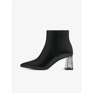 Tamaris women's black ankle boots with heels - Women