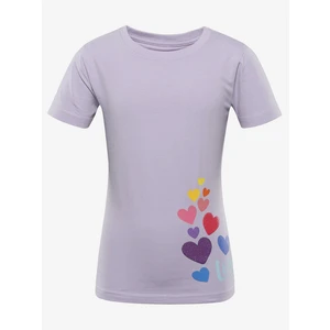 Children's T-shirt nax NAX ZALDO pastel lilac