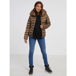 Women's brown quilted jacket SAM 73 Beta