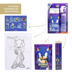 SADA PAPÍRNICTVÍ K VYBARVOVÁNÍ SONIC PRIME