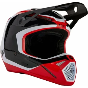 FOX V1 Nitro Helmet Fluorescent Red L Casco