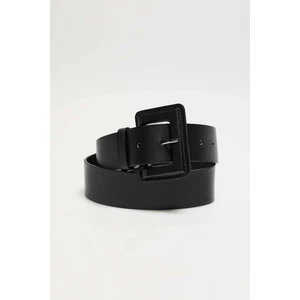 Wide belt - black