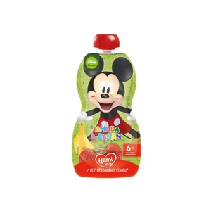 HAMI Kapsička ovocná Mickey Jahoda a banán 110g, 6+