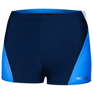 AQUA SPEED Man's Swimming Shorts Alex Navy Blue/Blue/White Pattern 452