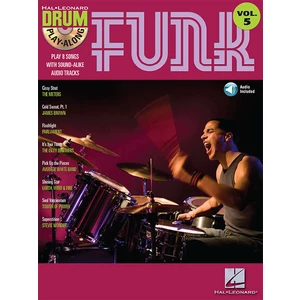 Hal Leonard Funk Drums Music Book