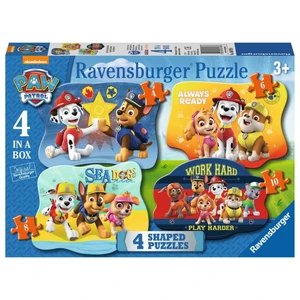 Ravensburger puzzle 069798 4v1 Tlapková patrola 4 6 8 10 dielikov