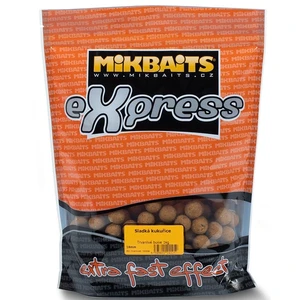 Mikbaits boilies express sladká kukurica - 1 kg 20 mm