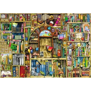Ravensburger puzzle Bizarní knihovna 2 1000 dílků