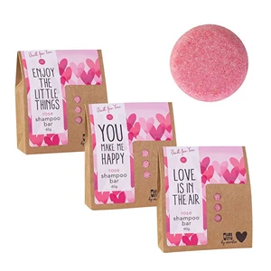 Accentra Tuhý šampon Just for You Rose (Shampoo Bar) 60 g