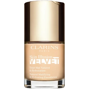 Clarins Skin Illusion Velvet tekutý mejkap s matným finišom s vyživujúcim účinkom odtieň 100.3N 30 ml