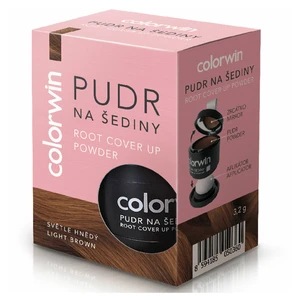 Colorwin Pudr na šediny (Root Cover Up Powder) 3,2 g Světle hnědý