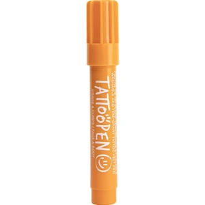 Nailmatic Tattoo Pen tetovacie pero na tvár a telo Orange 1 ks