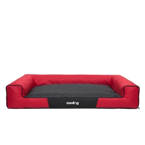 Hundebett mit Reedog Red Plain - XL