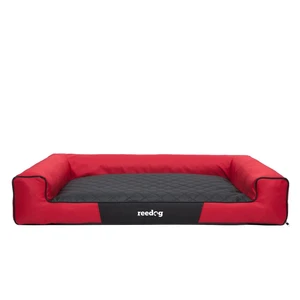 Hundebett mit Reedog Red Plain - XL