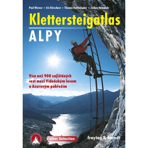 Klettersteigatlas Alpy - Werner Paul, Kürschner Iris